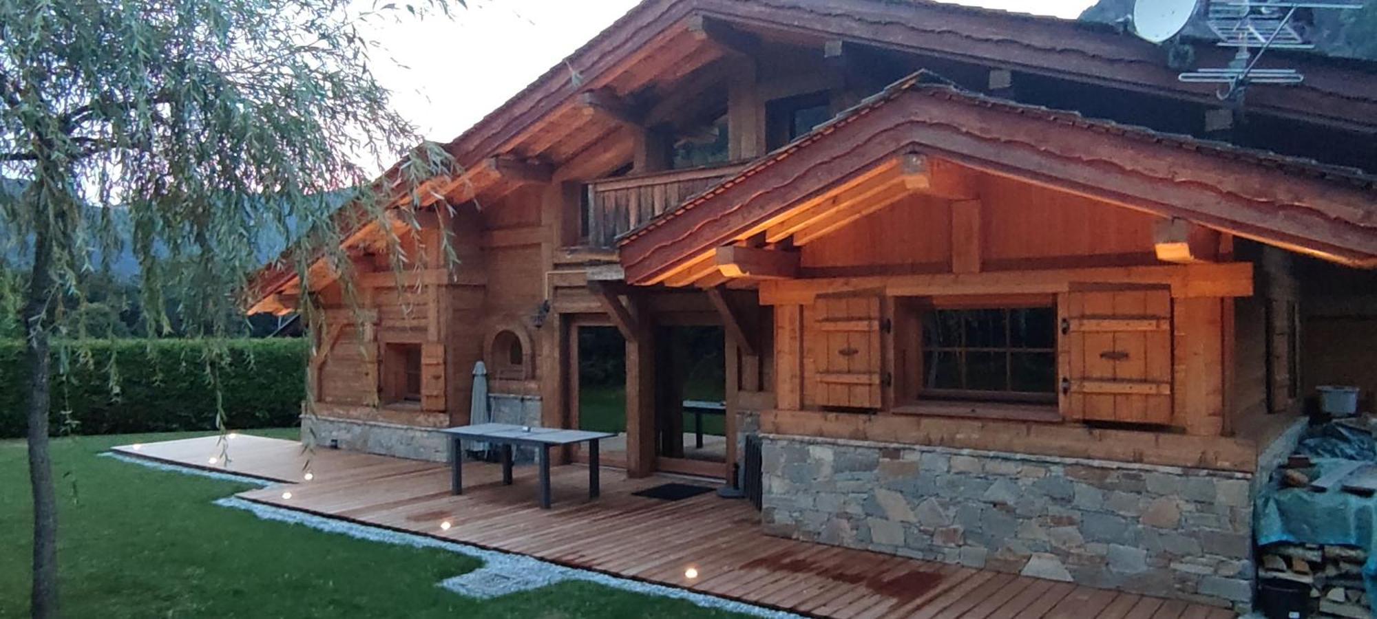 Chalet Kidou, Grand Confort, Nouveau Spa Exterieur シャモニー エクステリア 写真