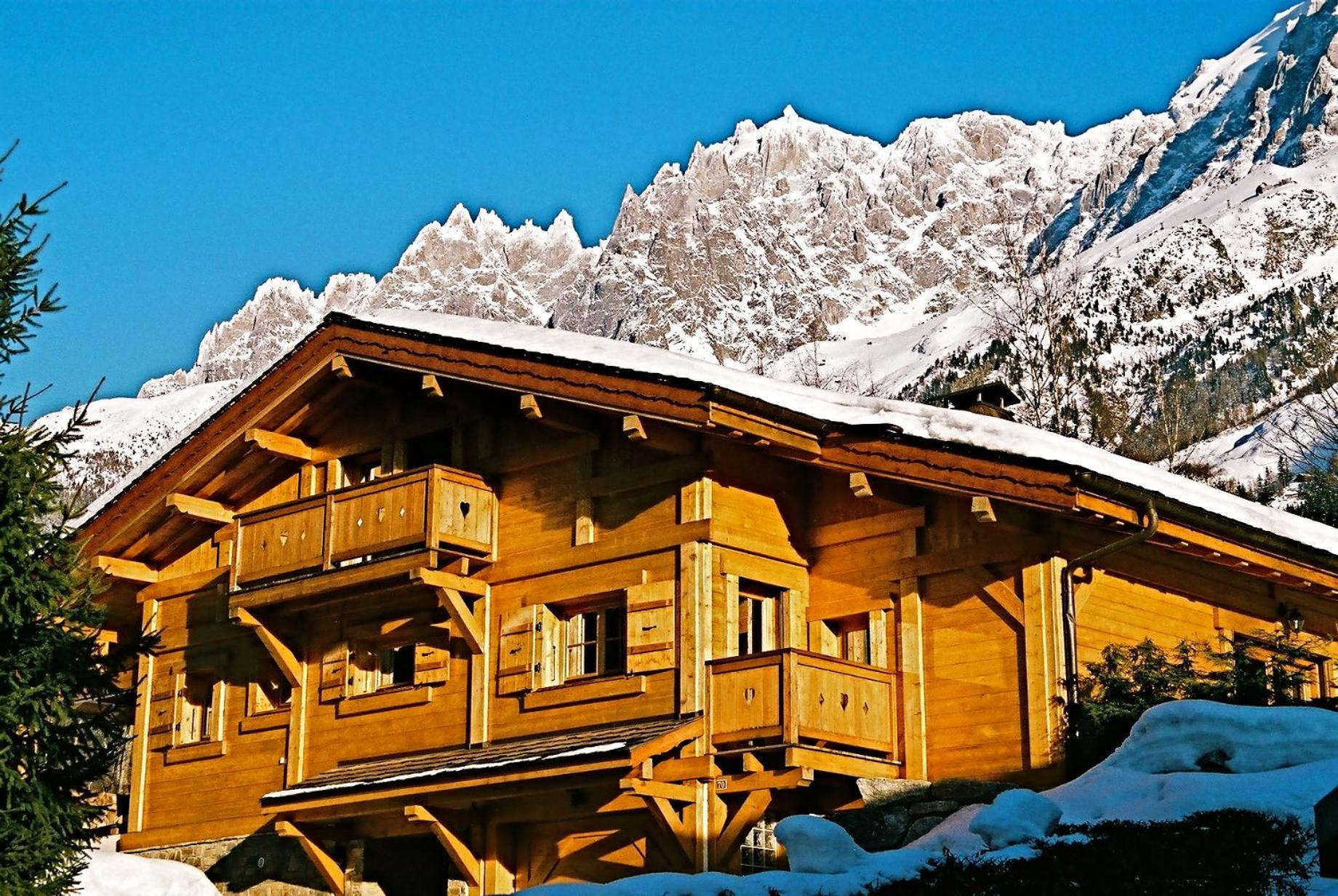 Chalet Kidou, Grand Confort, Nouveau Spa Exterieur シャモニー エクステリア 写真